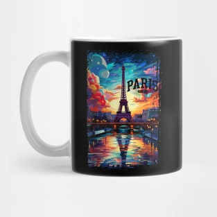 Paris Tower I Love Paris Souvenir France Mug